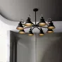 Люстра на штанге CODA D88 Black от ImperiumLoft