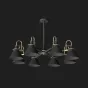 Люстра на штанге CODA D94 Black от ImperiumLoft