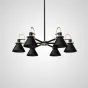 Люстра на штанге CODA D88 Black от ImperiumLoft