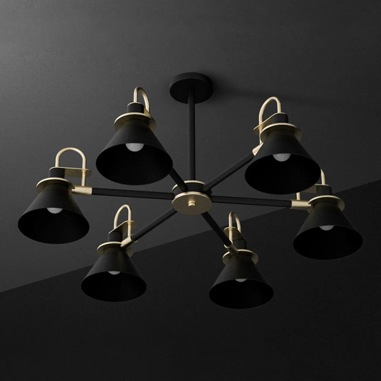 Люстра на штанге CODA D76 White от ImperiumLoft Люстра на штанге CODA D76 White от ImperiumLoft