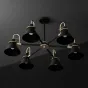Люстра на штанге CODA D88 Black от ImperiumLoft