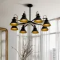 Люстра на штанге CODA D88 Black от ImperiumLoft