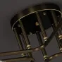 Потолочная люстра RH CH L4 Brass Black от ImperiumLoft
