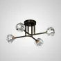 Потолочная люстра RH CH L4 Brass Black от ImperiumLoft