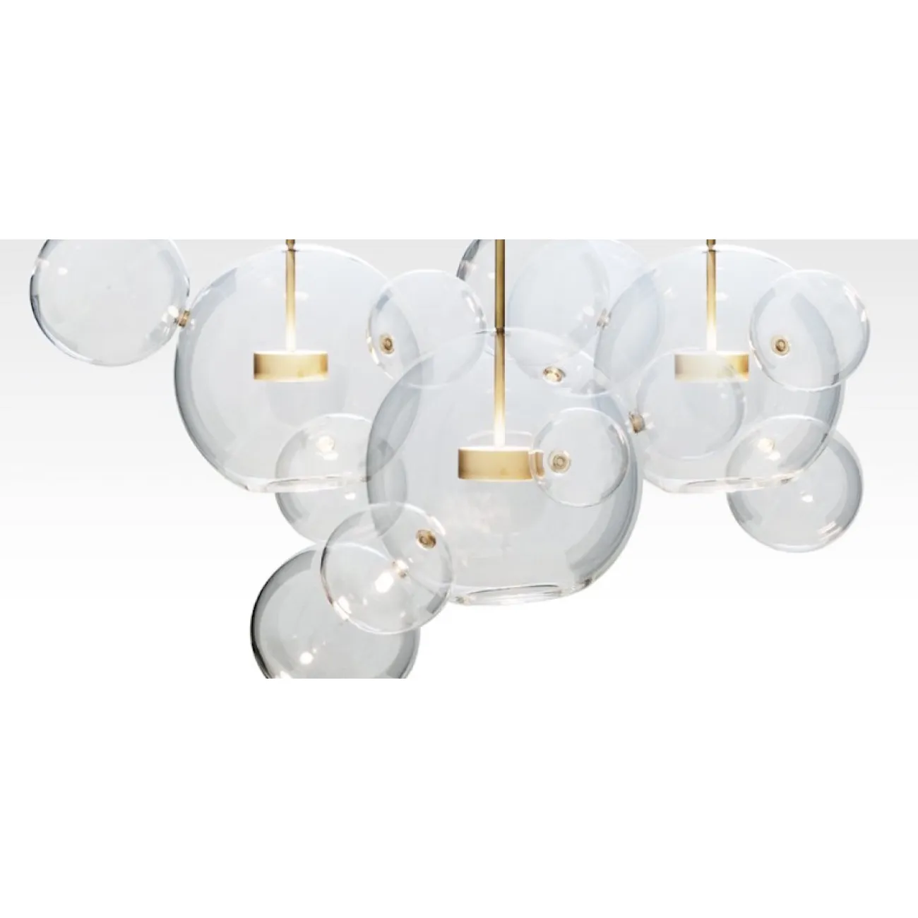 Подвесной светильник В виде воздушных мыльных пузырей