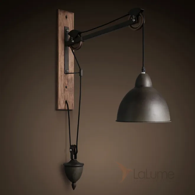 Настенный светильник Steampank Rust Iron Wall Lamp от LaLume