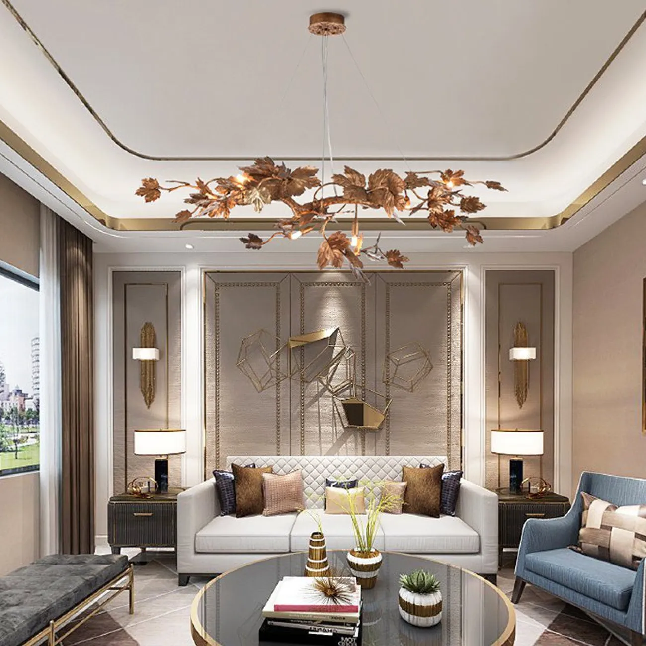 Подвесная люстра MAPLE от ImperiumLoft