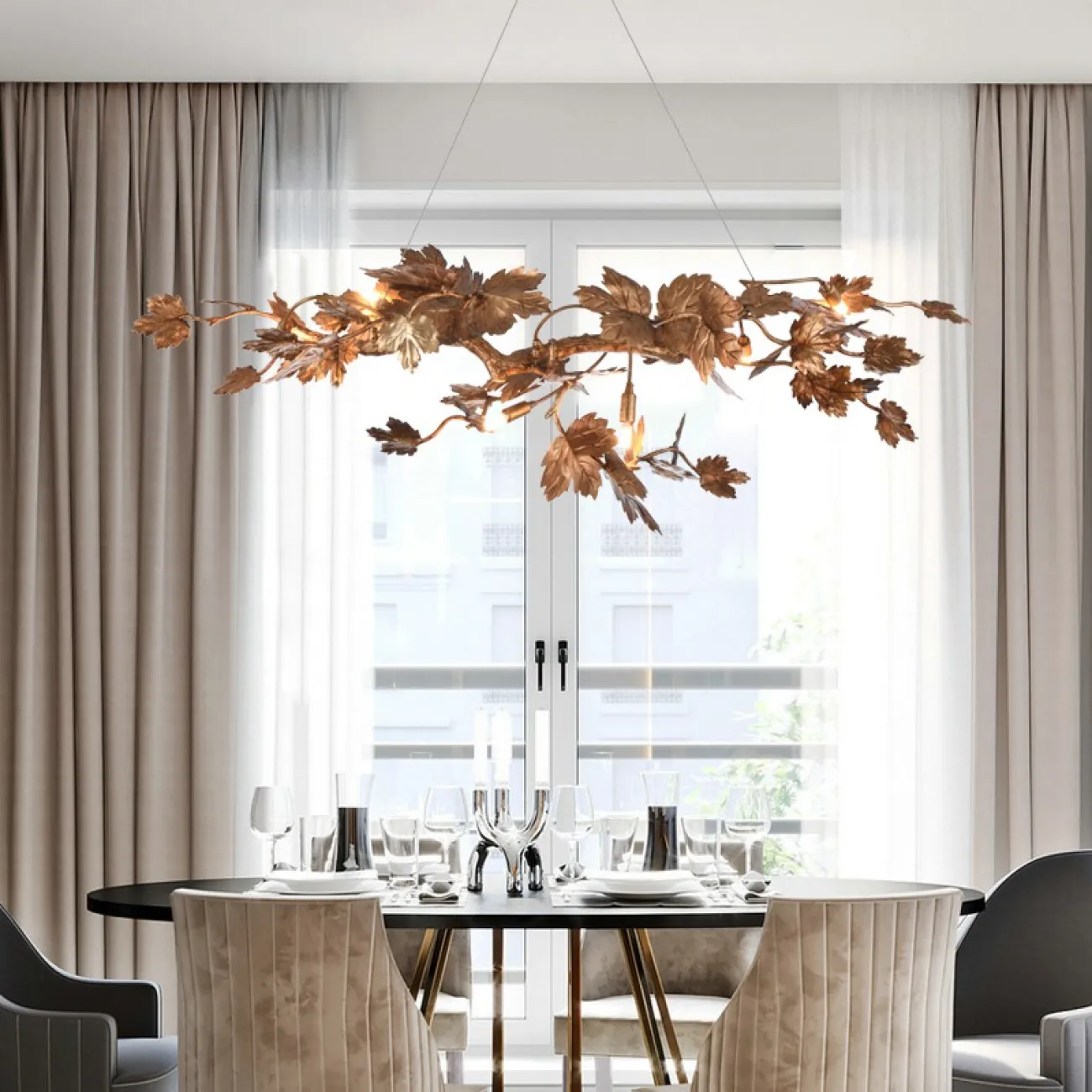 Подвесная люстра MAPLE от ImperiumLoft