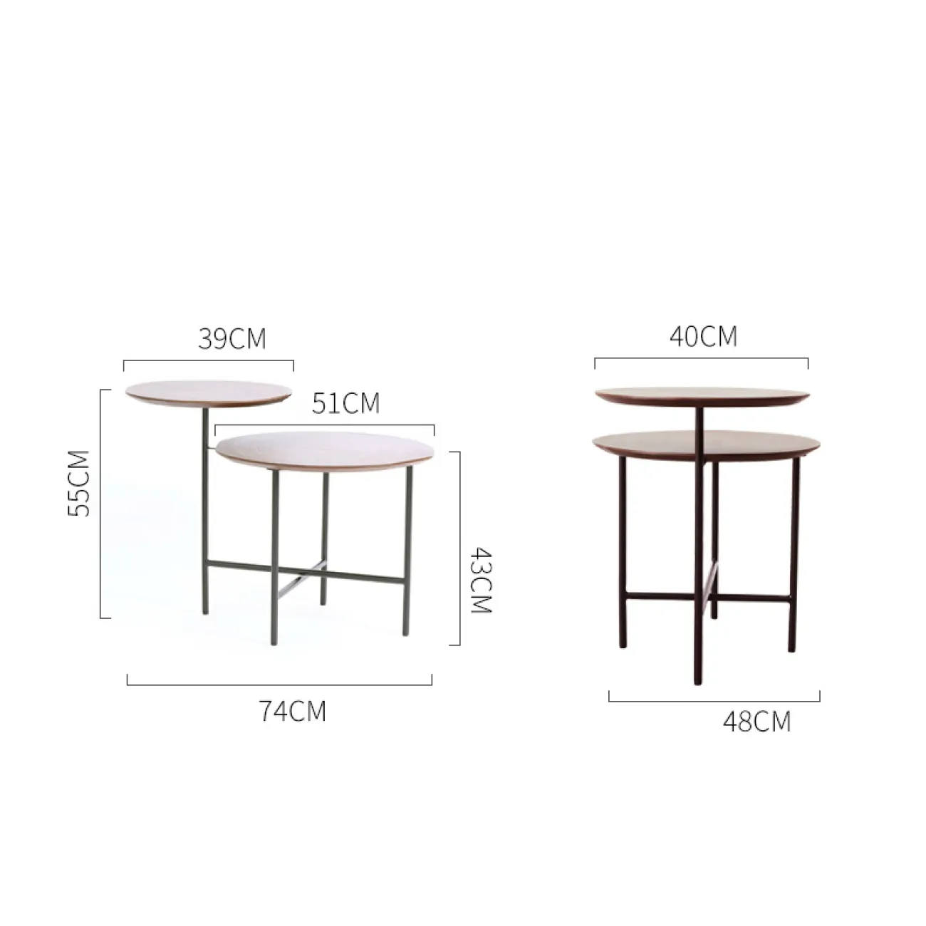 Дизайнерский журнальный столик LaLume-AP00232 Дизайнерский журнальный столик LaLume-AP00232