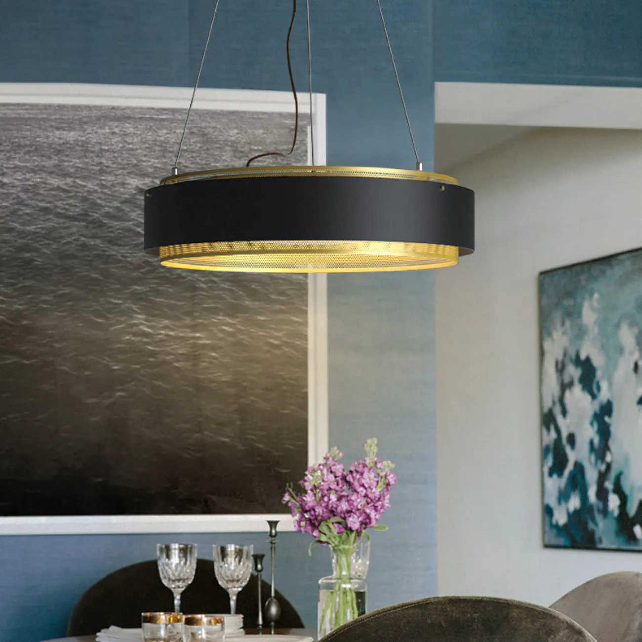 Подвесной светильник CASING 38 черный от ImperiumLoft