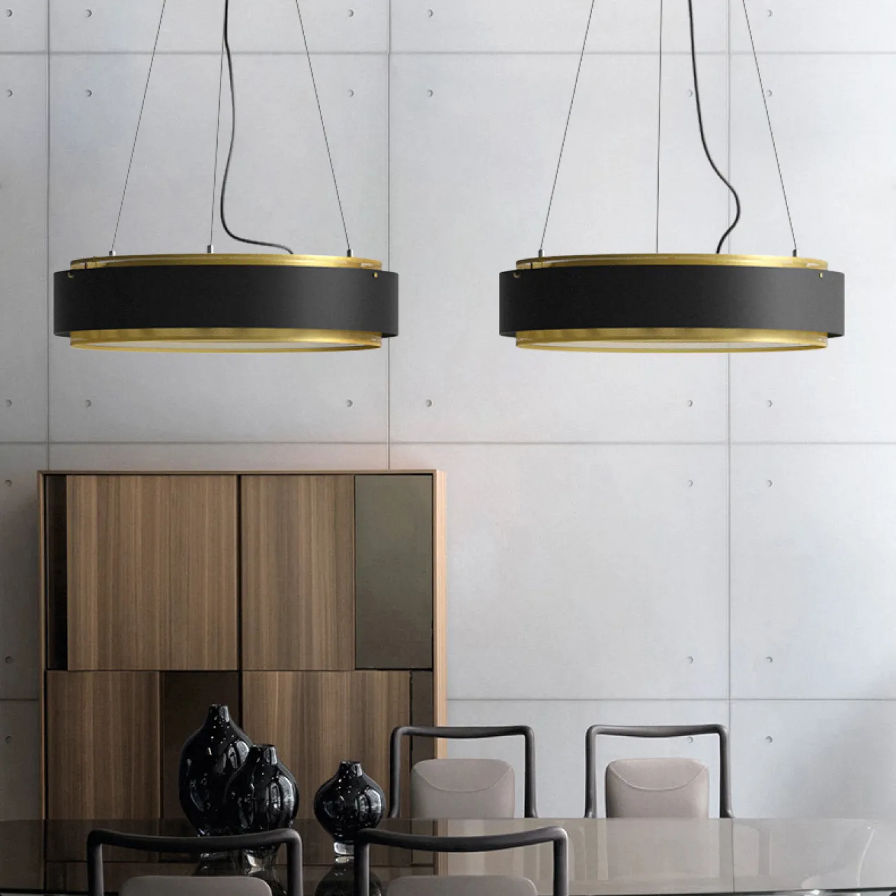 Подвесной светильник CASING 38 черный от ImperiumLoft