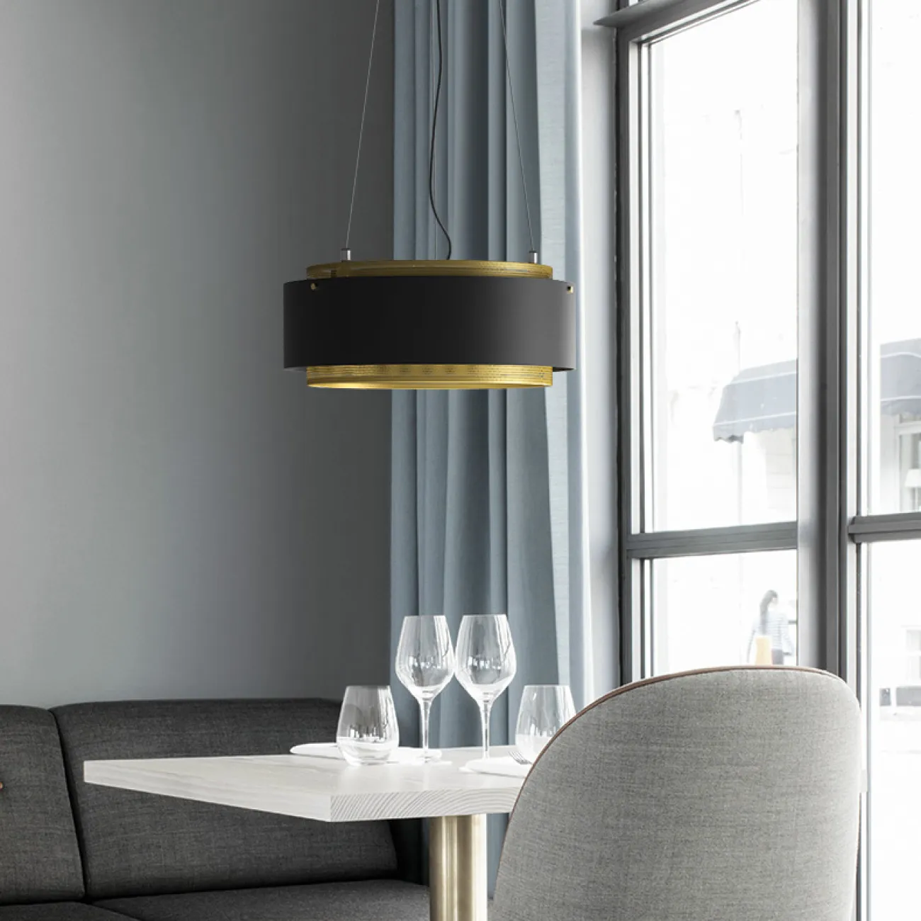 Подвесной светильник CASING 38 черный от ImperiumLoft