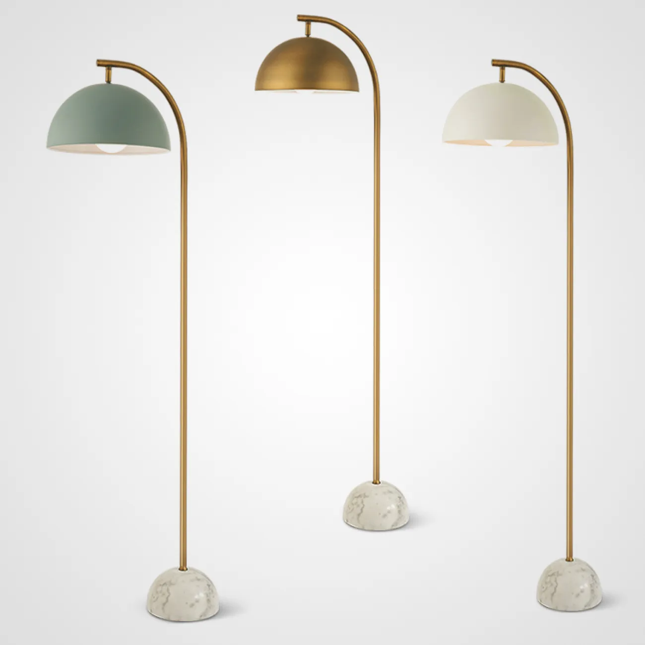 Напольный светильник DAKHLA Зеленый от ImperiumLoft