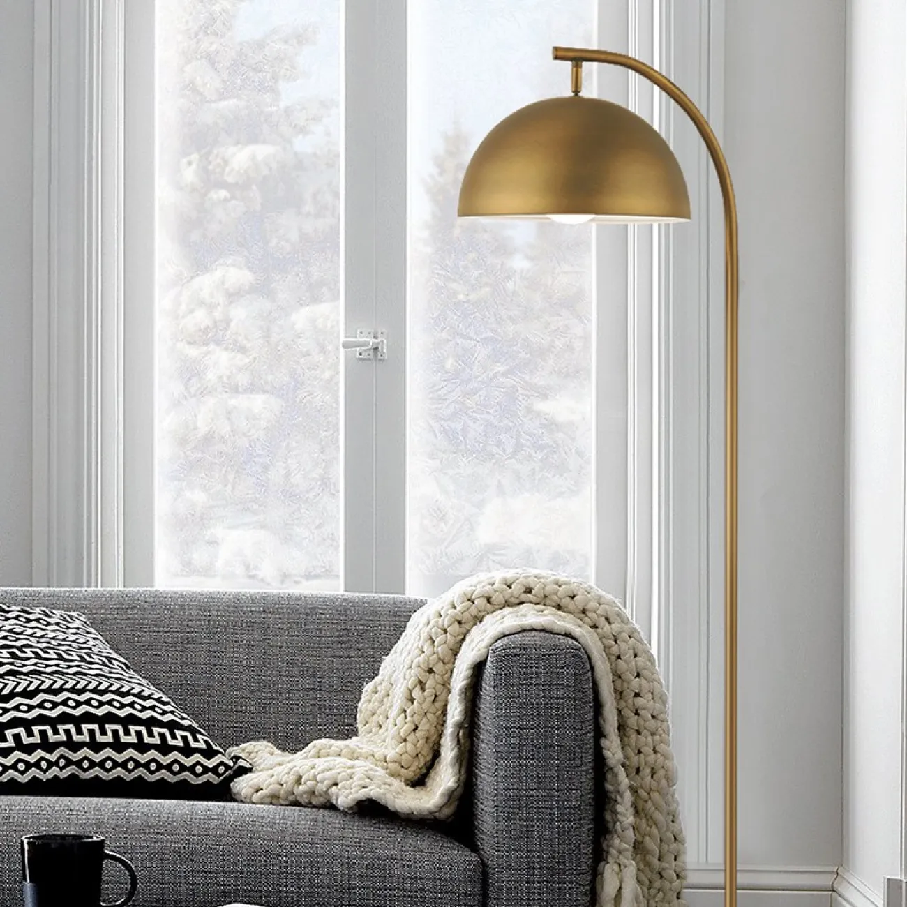 Напольный светильник DAKHLA Зеленый от ImperiumLoft