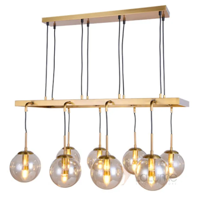 Люстра Bistro Globe Rectangle Smok от LaLume