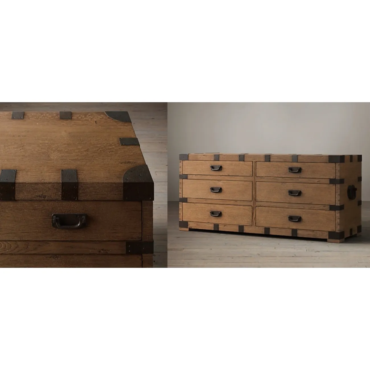 Комод Vintage Antique Oak Wide от LaLume
