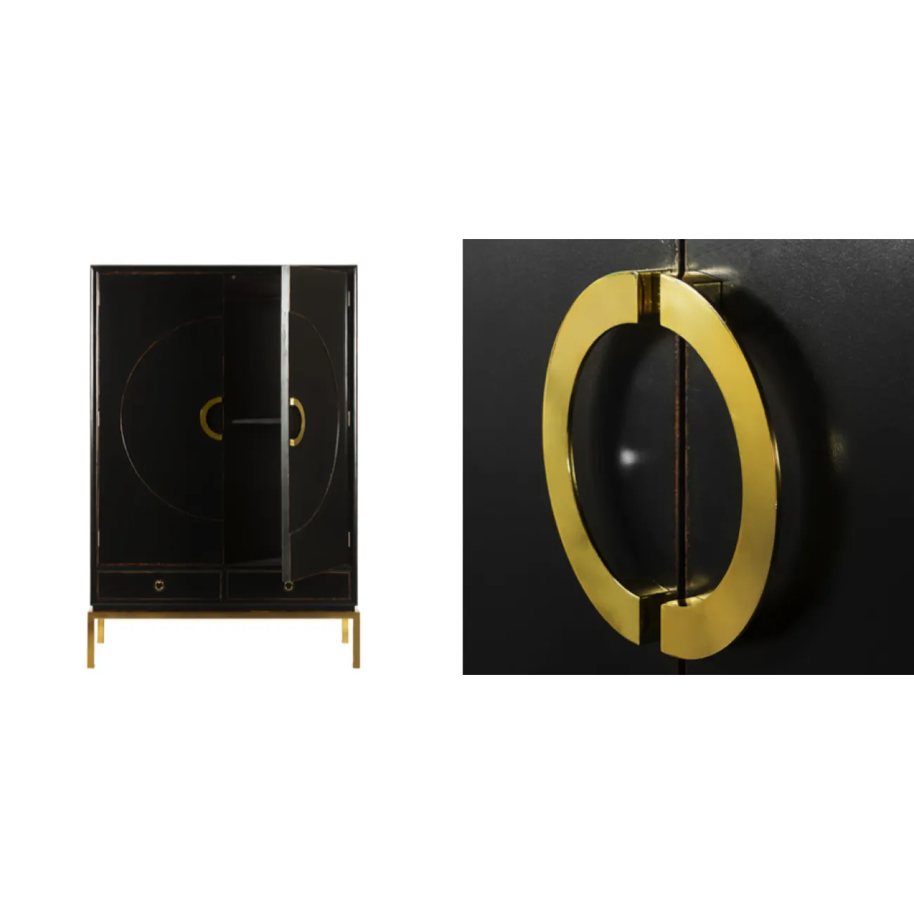 Шкаф China Rack Black от LaLume Шкаф China Rack Black от LaLume