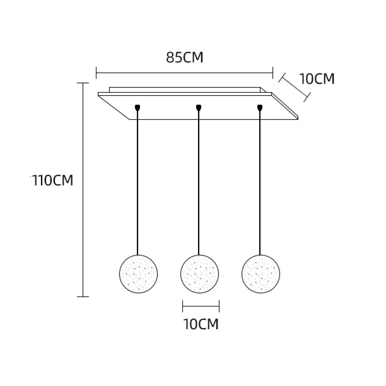 Подвесной светильник FRESH MORE L6 Диск от ImperiumLoft
