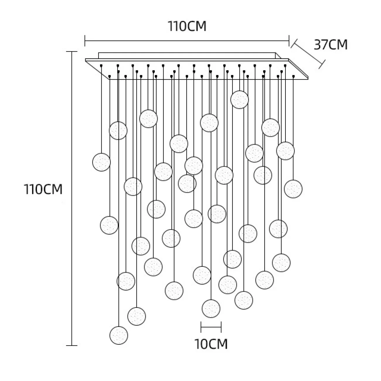 Подвесной светильник FRESH MORE L6 Диск от ImperiumLoft