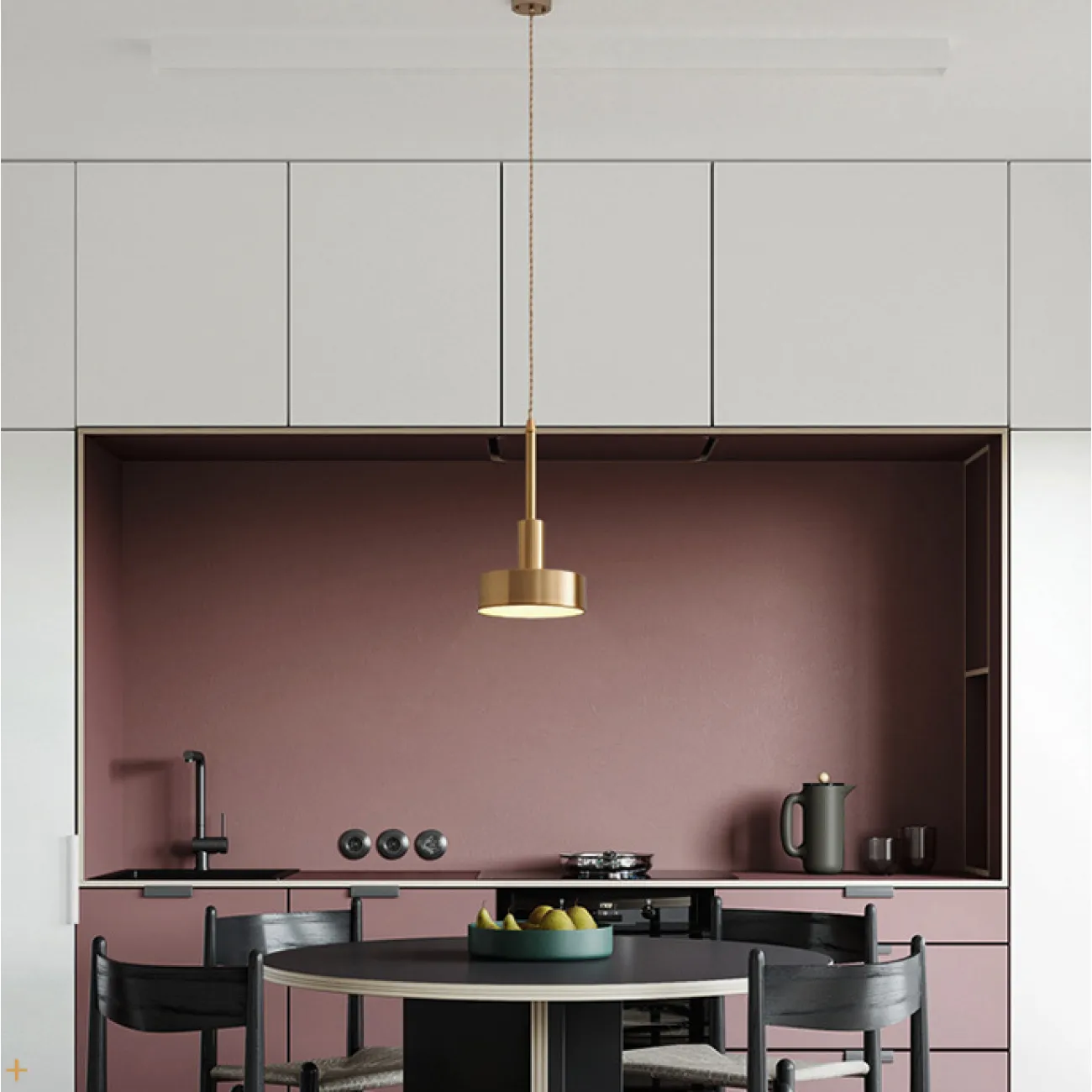Подвесной светильник TENN ONE brass от ImperiumLoft