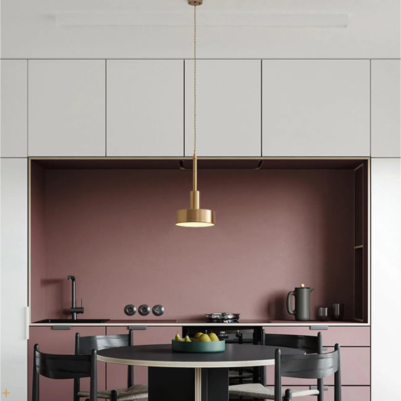 Подвесной светильник TENN ONE brass от ImperiumLoft