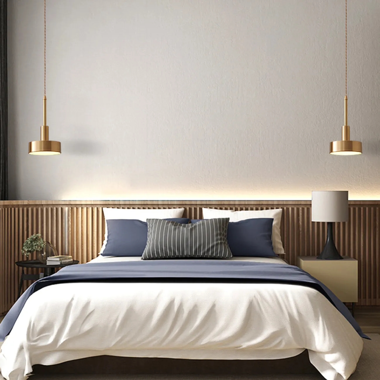 Подвесной светильник TENN ONE brass от ImperiumLoft