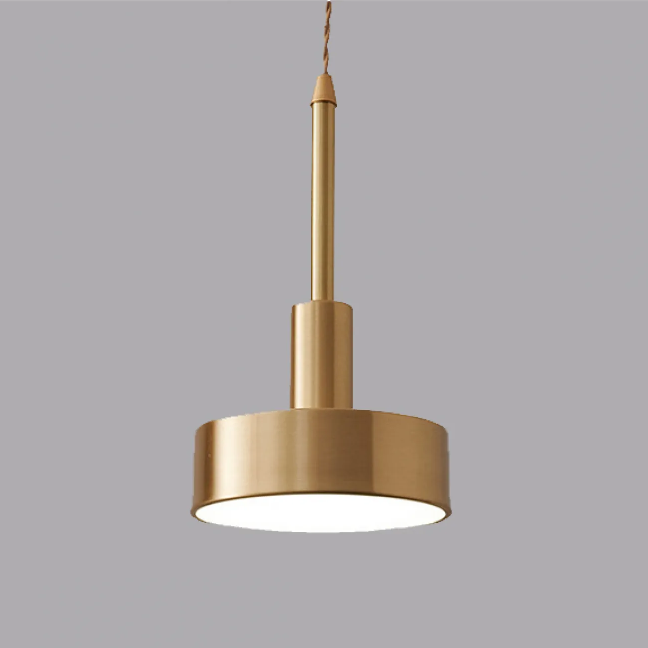 Подвесной светильник TENN ONE brass от ImperiumLoft