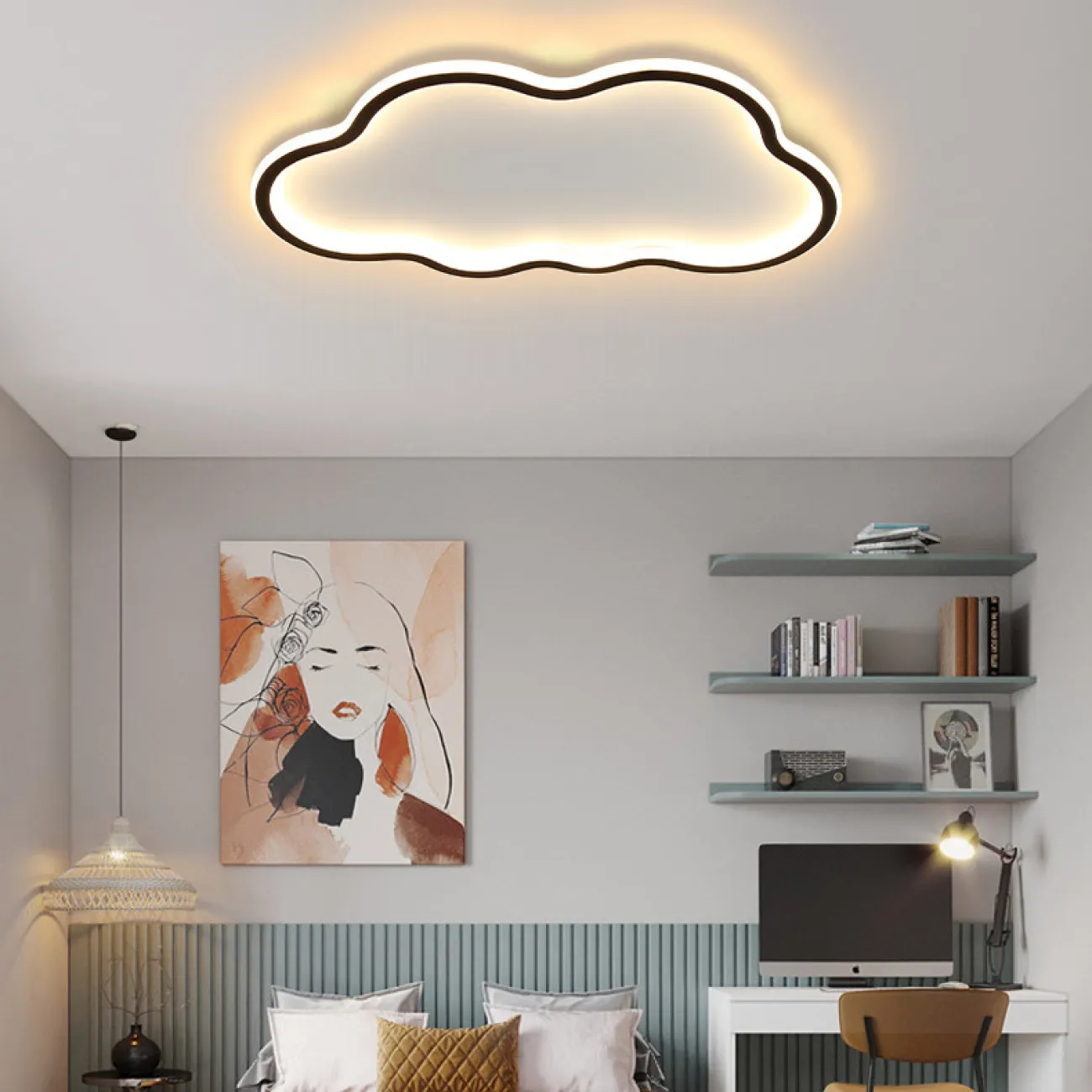 Потолочный светильник SKY B L50 White 4000К от ImperiumLoft