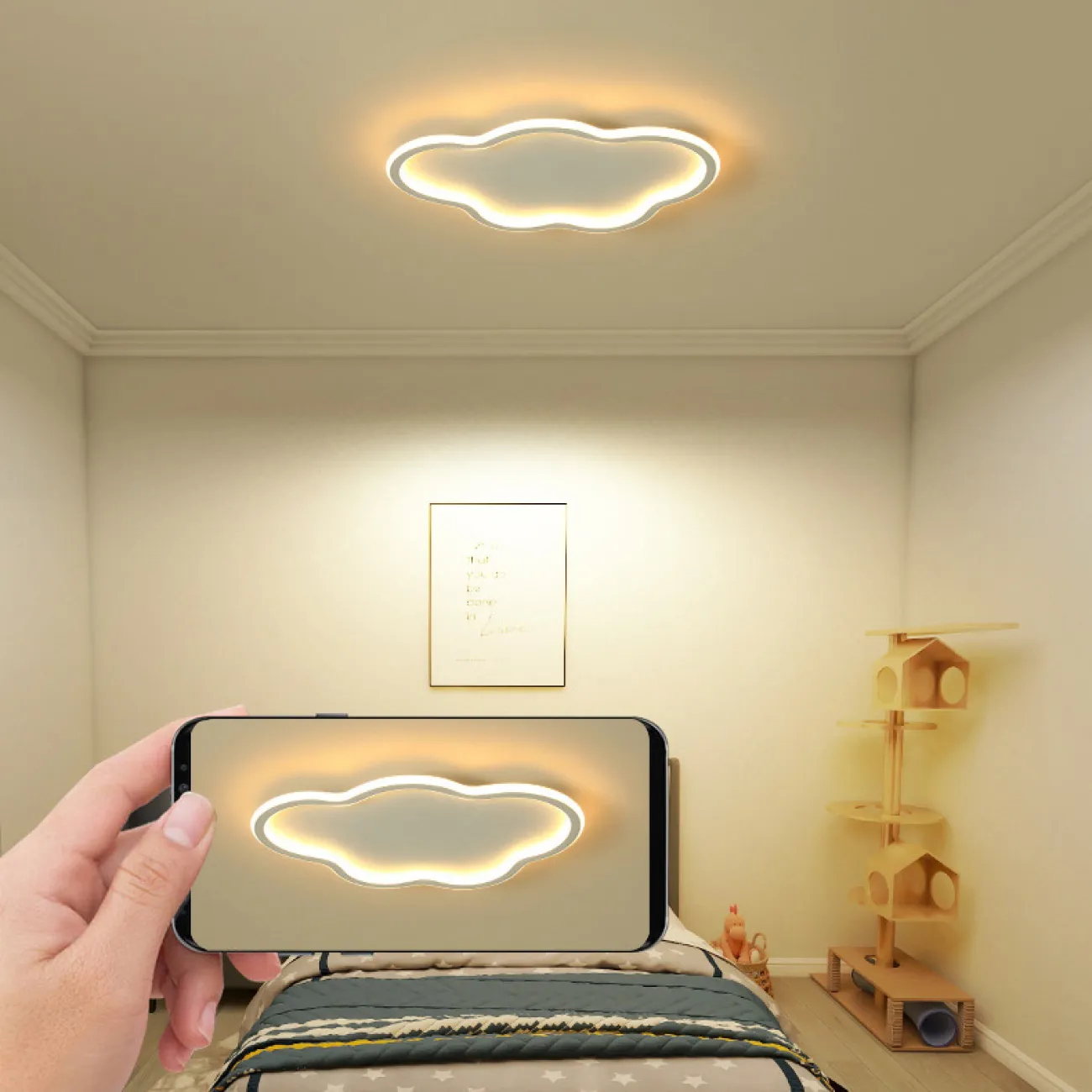 Потолочный светильник SKY B L50 White 4000К от ImperiumLoft