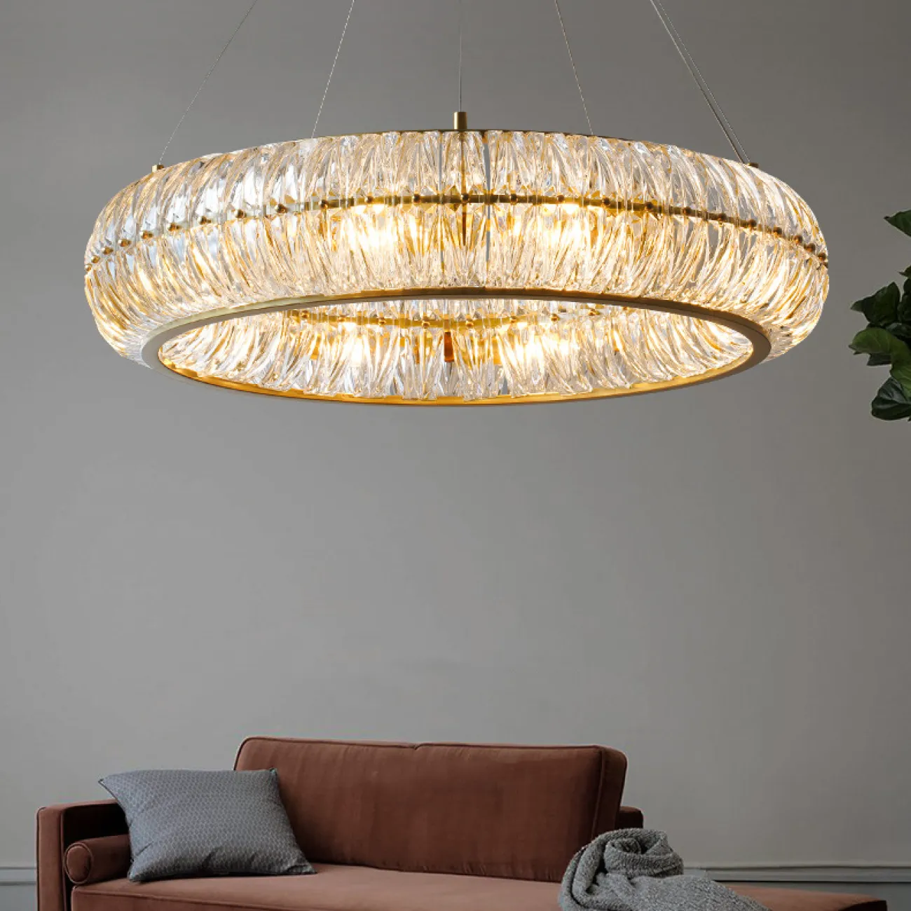 Подвесная люстра PLONIA D60 от ImperiumLoft