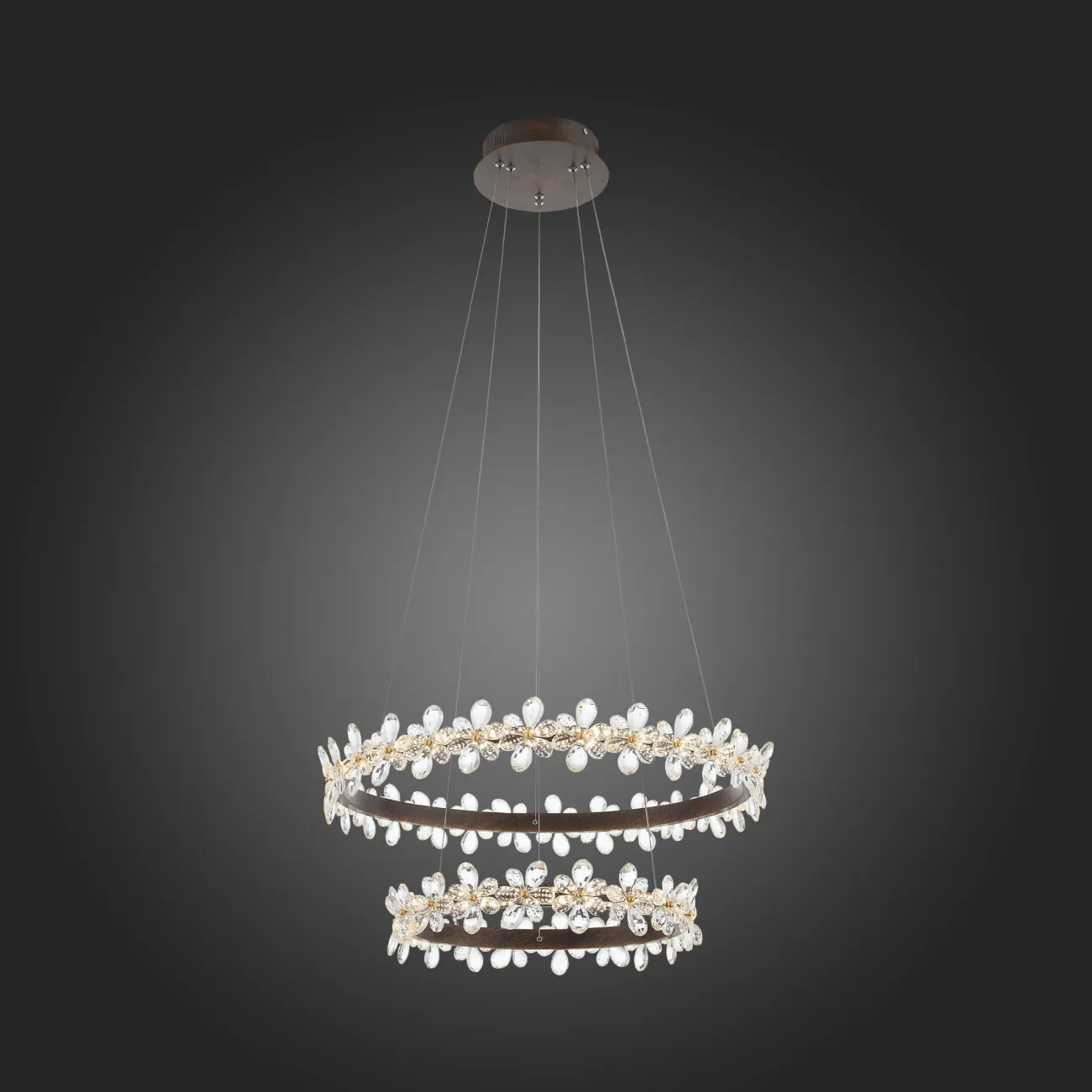 Кольцевая светодиодная люстра KRAFUR от ImperiumLoft