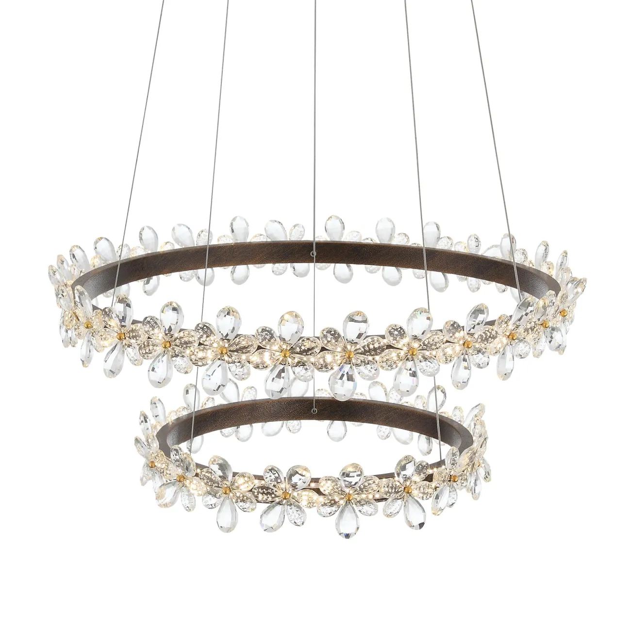 Кольцевая светодиодная люстра KRAFUR от ImperiumLoft