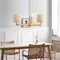 Люстра Jorgenson D70 White/Dark wood от ImperiumLoft
