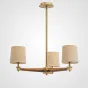 Люстра Jorgenson D70 Beige/Dark wood от ImperiumLoft