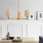 Люстра Jorgenson D70 White/Dark wood от ImperiumLoft