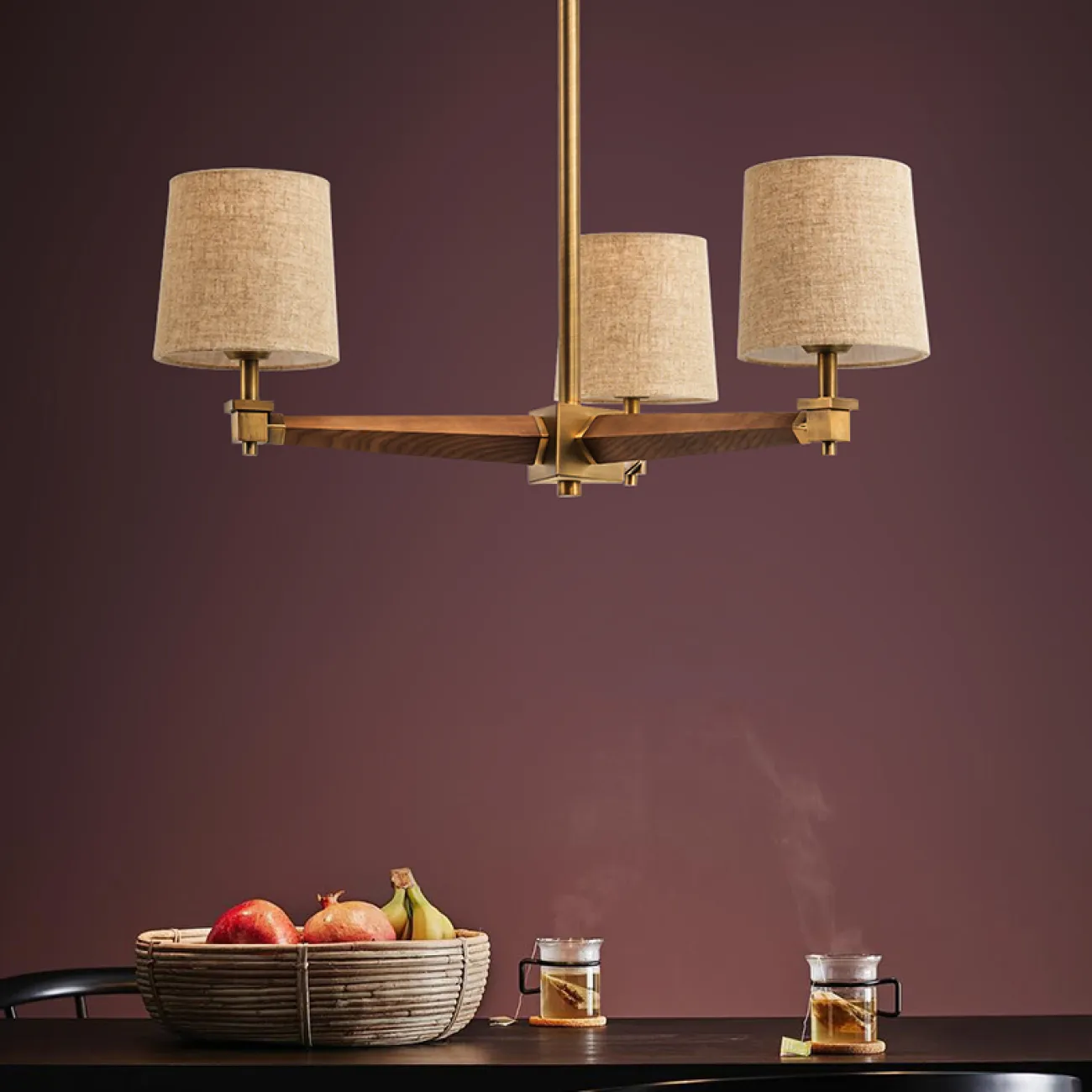 Люстра Jorgenson D85 Beige/Dark wood от ImperiumLoft Люстра Jorgenson D85 Beige/Dark wood от ImperiumLoft