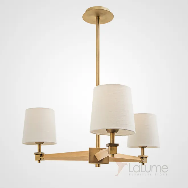 Люстра Jorgenson D70 White/Dark wood от ImperiumLoft Люстра Jorgenson D70 White/Dark wood от ImperiumLoft