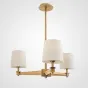 Люстра Jorgenson D70 White/Dark wood от ImperiumLoft
