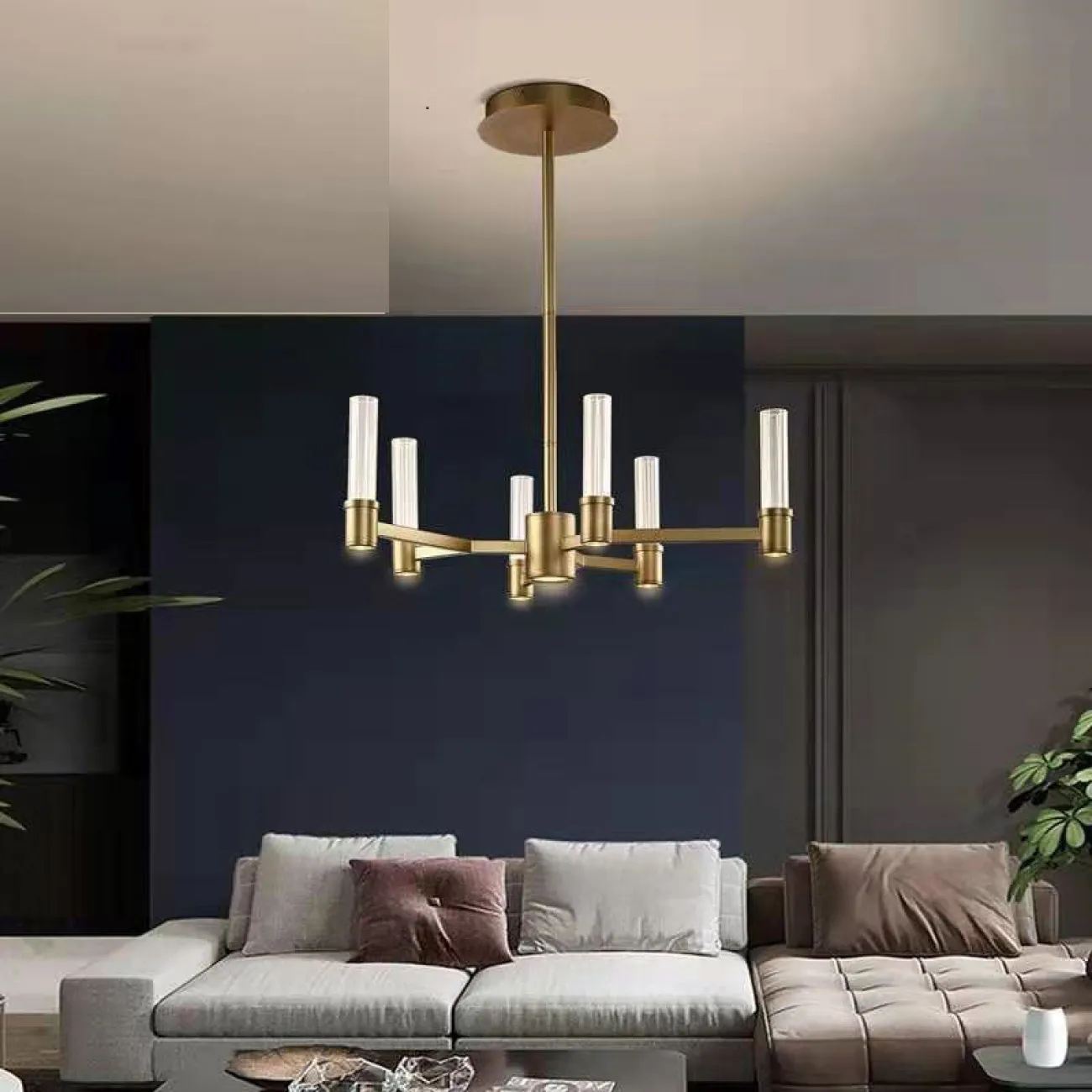 Потолочная люстра NARDA L6 от ImperiumLoft