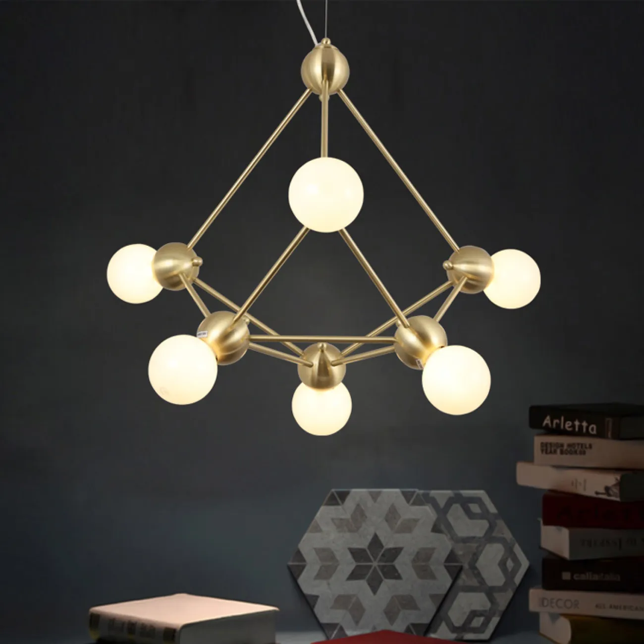 Дизайнерская люстра ATOM ATOM от ImperiumLoft