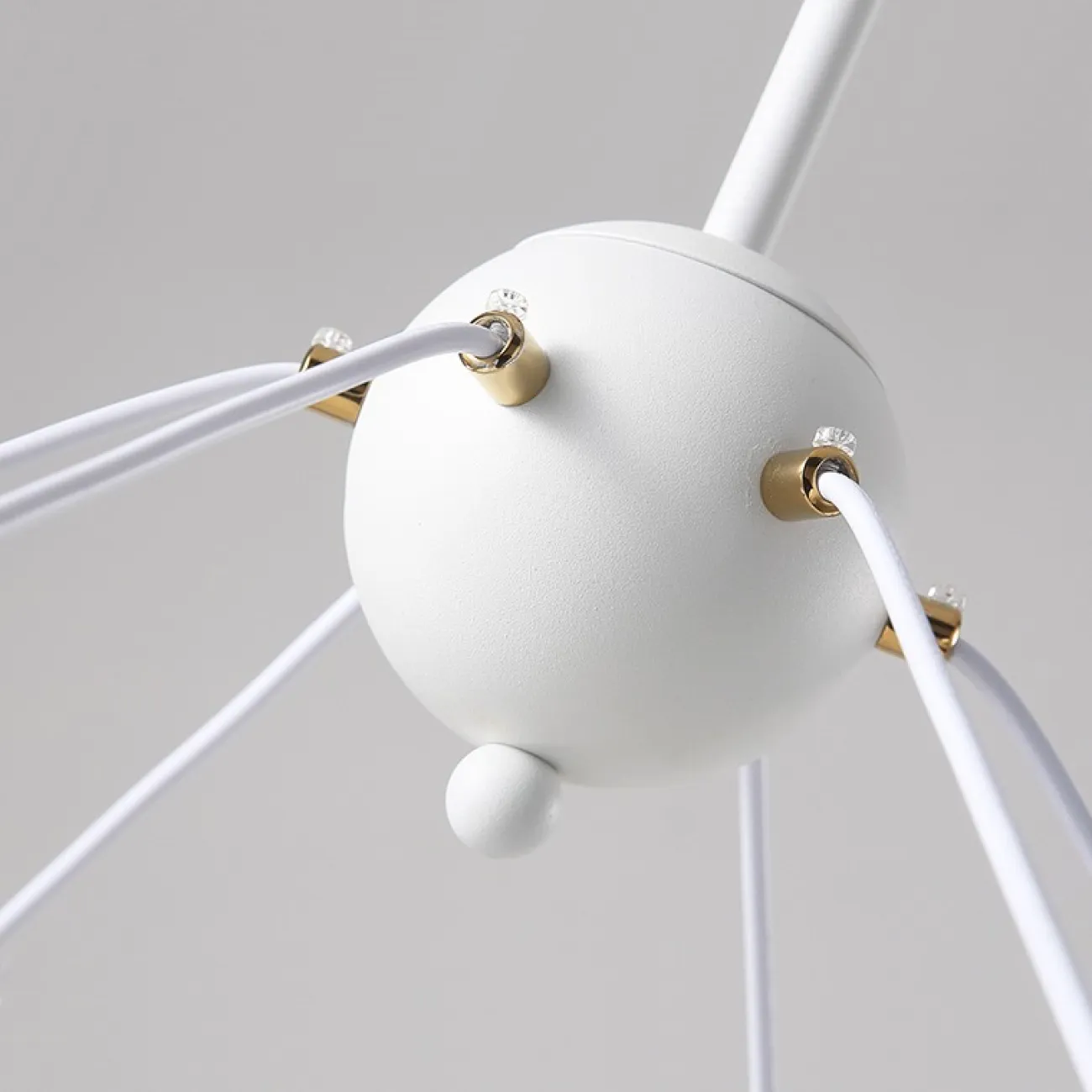 Подвесная люстра ETA 10 Белый от ImperiumLoft