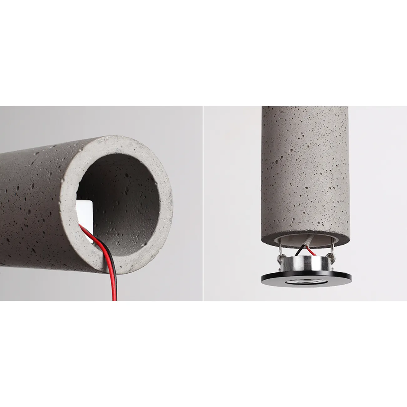 Подвесной светильник Concrete Pipe Group