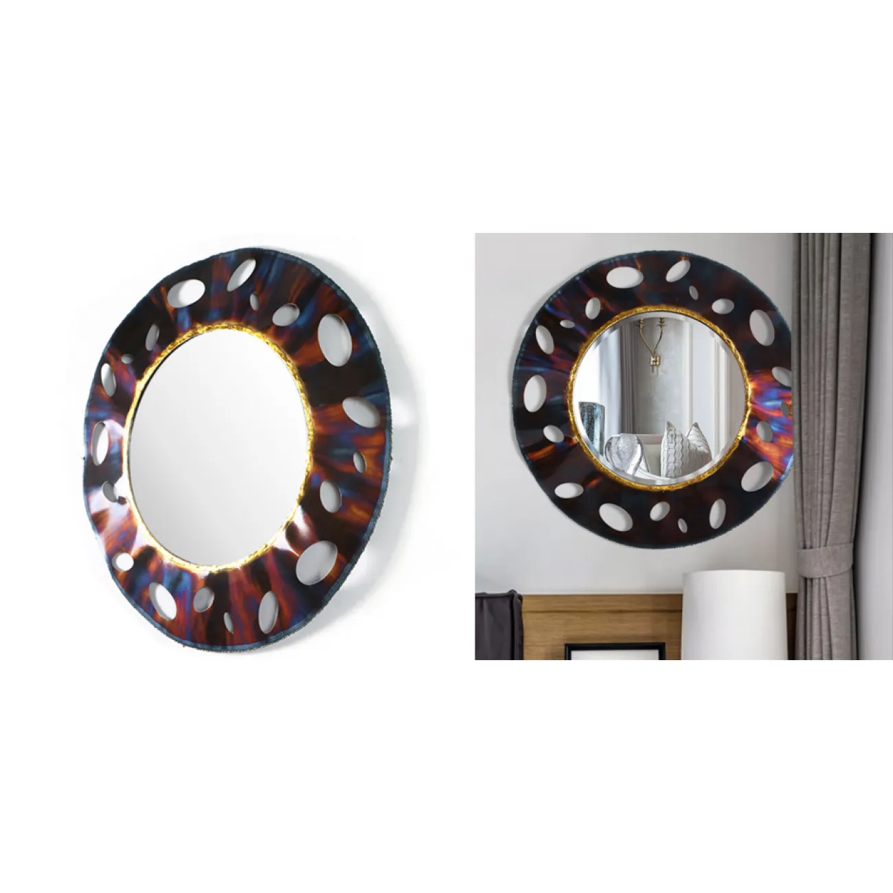 Зеркало metal color COSMOS Mirror от LaLume