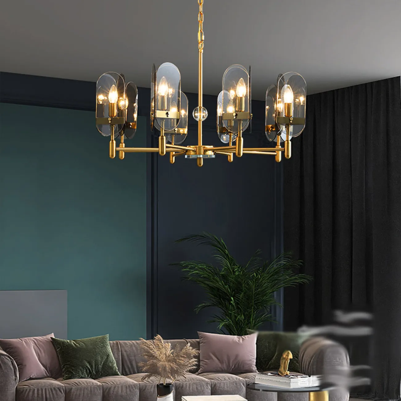 Подвесная люстра KARENA D70 от ImperiumLoft