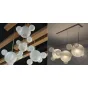 Светильник LED design BUBBLE LAMP 6 white glass