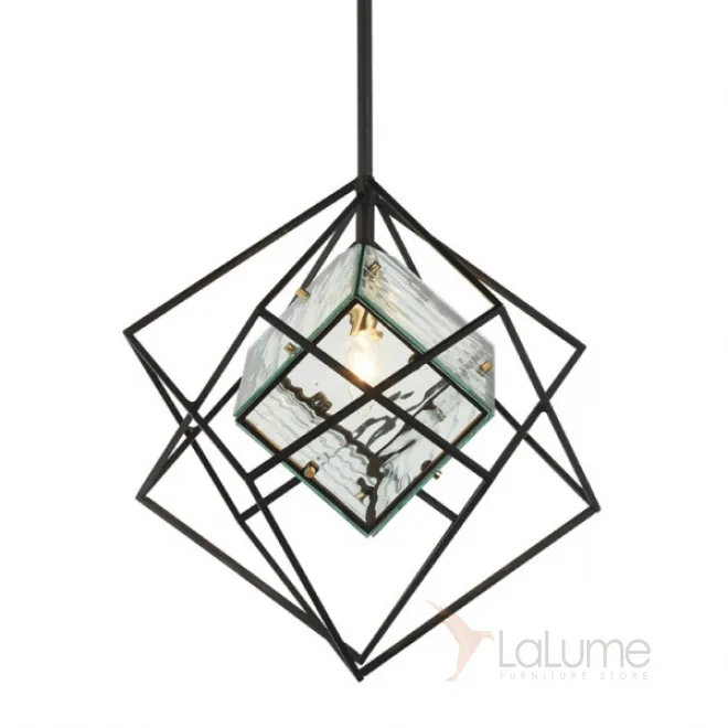 Люстра Glass Cub Pendant 40 от LaLume