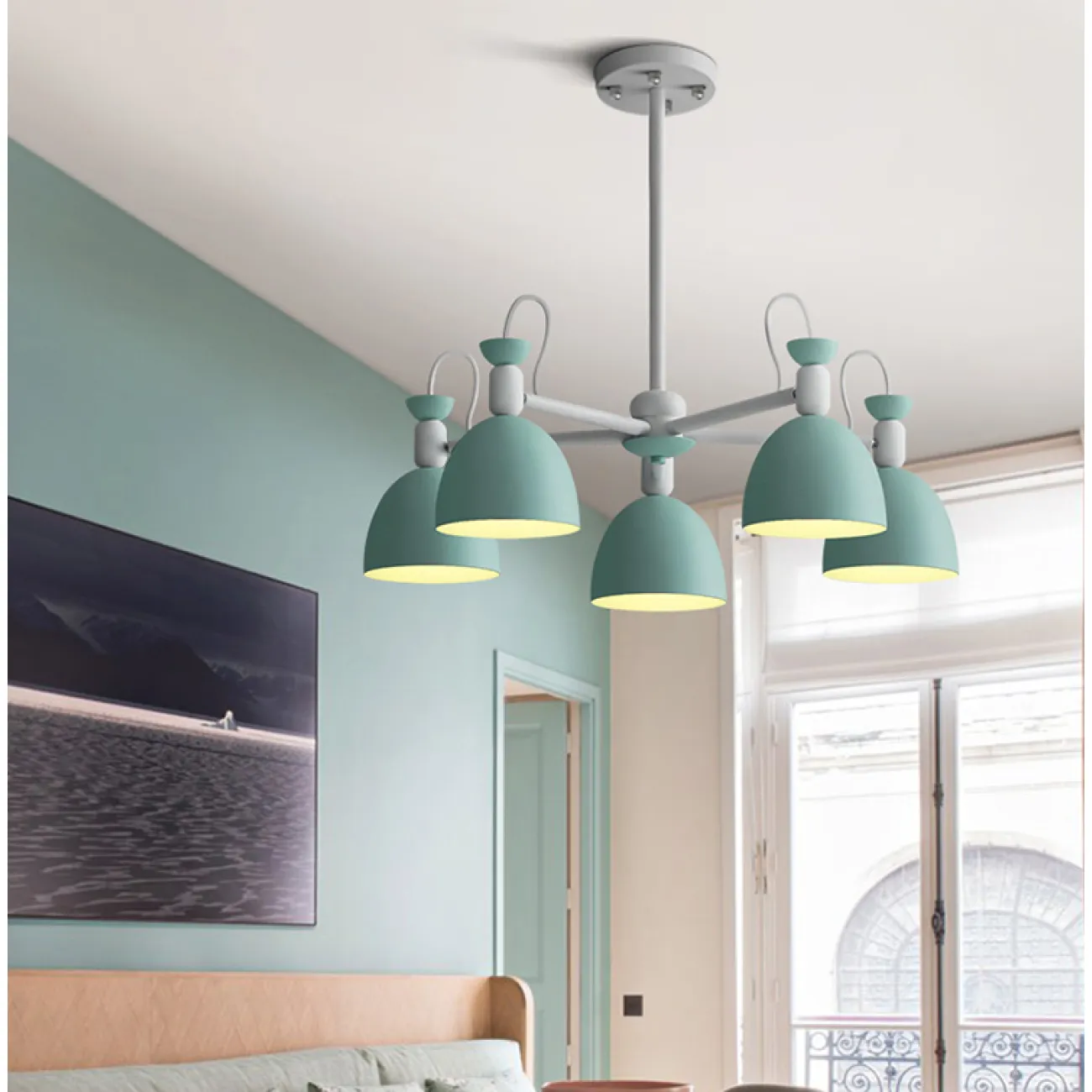 Люстра на штанге TIFFANI от ImperiumLoft Люстра на штанге TIFFANI от ImperiumLoft