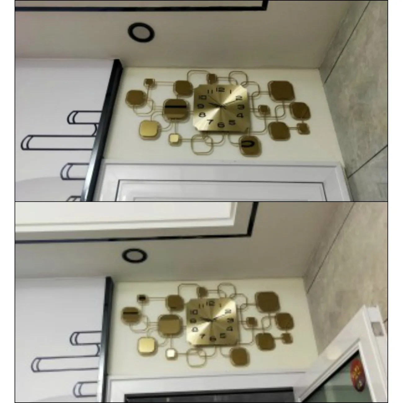 Дизайнерский настенный декор часы LaLume-KKK00337