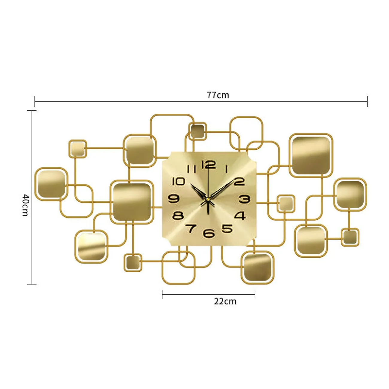 Дизайнерский настенный декор часы LaLume-KKK00337