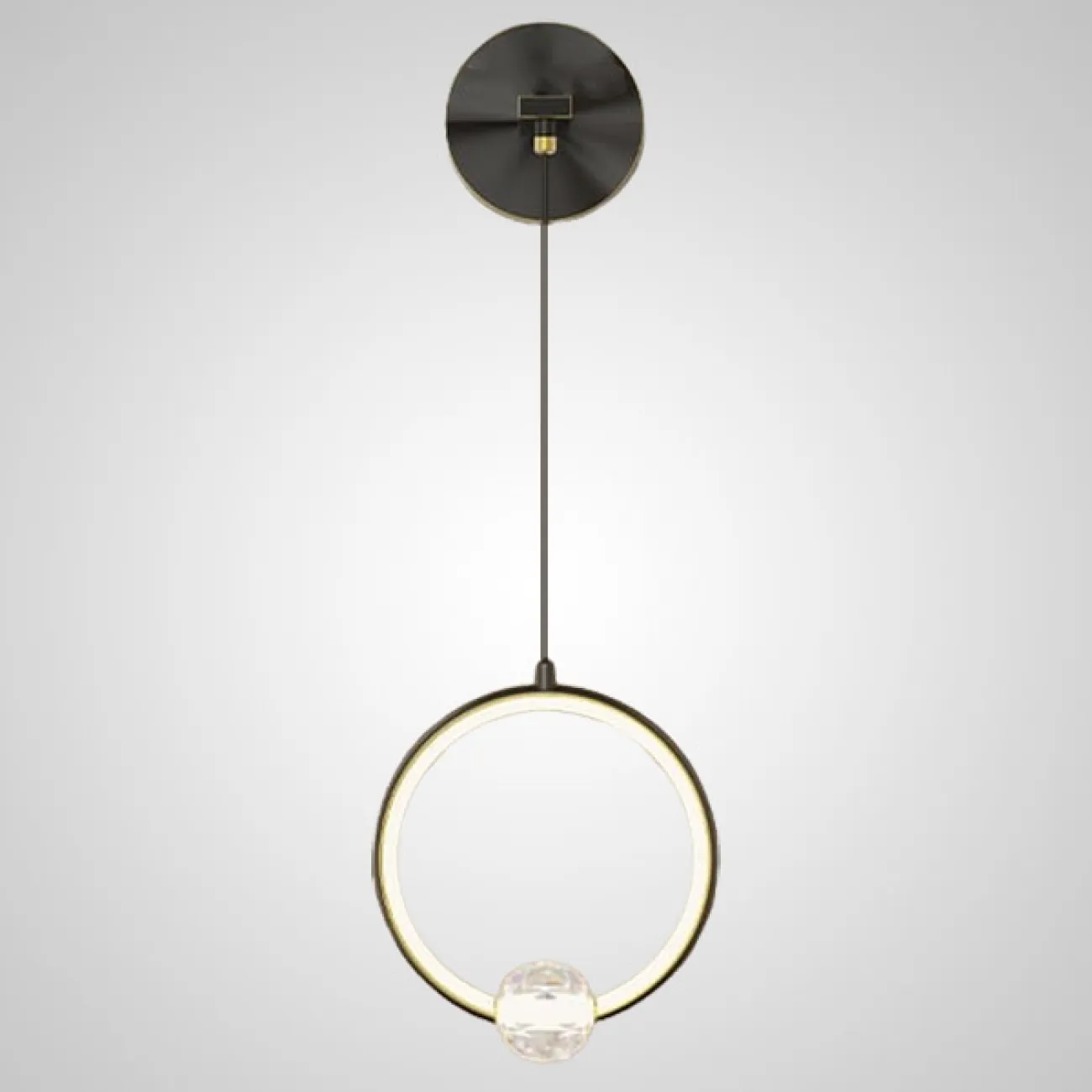 Настенный светильник LUANA WALL Brass от ImperiumLoft